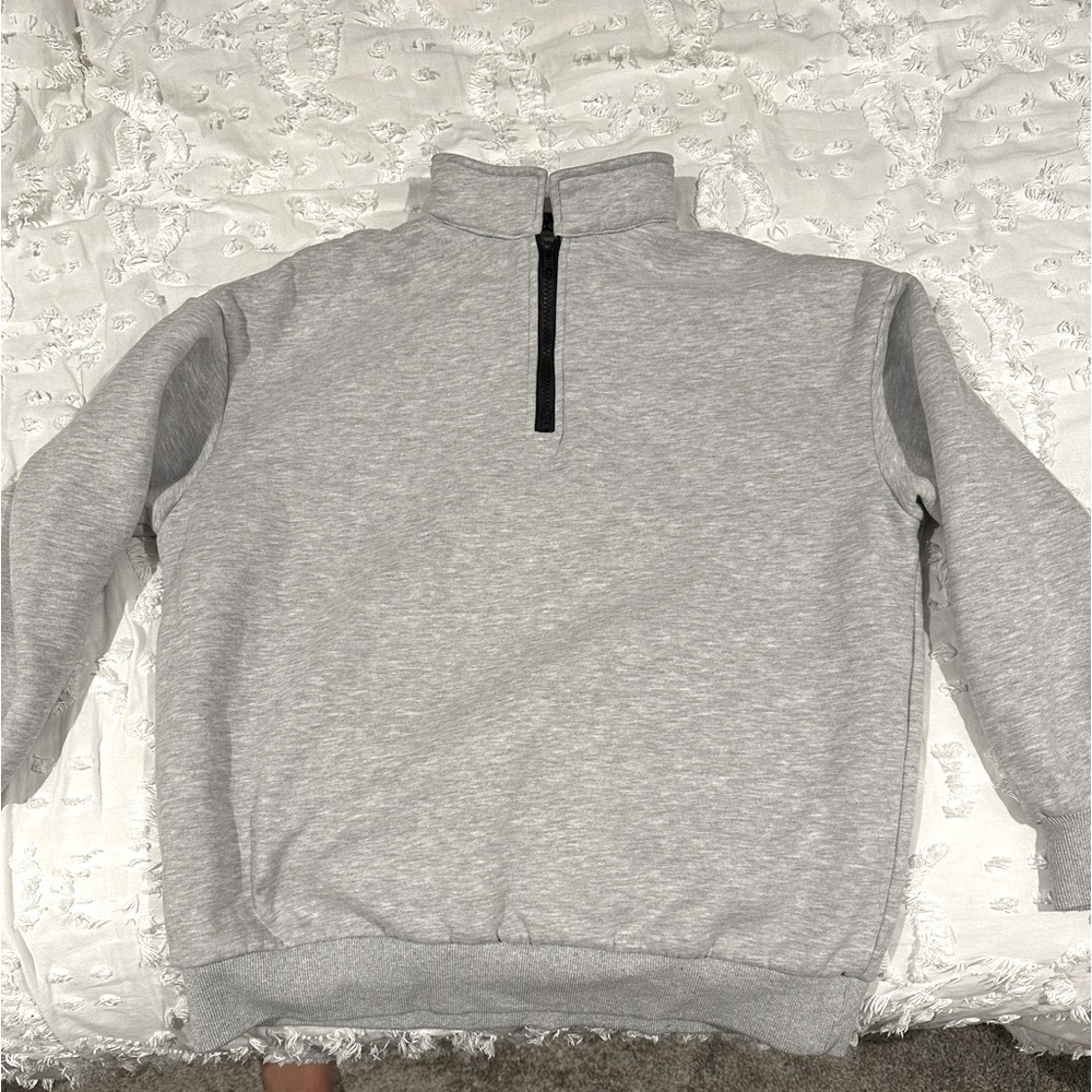 Gray Half-Zip from Amazon